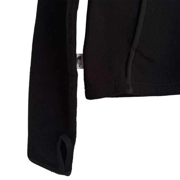 The North Face Alpine Polartec 100 1/4-Zip Cowl Neck Fleece Pullover Jacket Sm - Picture 2 of 5